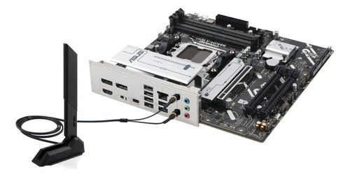 Tarjeta Madre Asus Prime B840m-a Wifi Am5 Ddr5 Pcie 4.0 Glan Color Negro