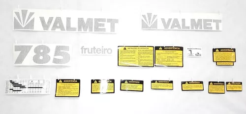 LS Máquinas  Jogo Decalque - Tratores Valmet 86 id