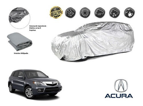 Funda Car Cover Afelpada Premium Acura Rdx 2.3l T 2011-2012