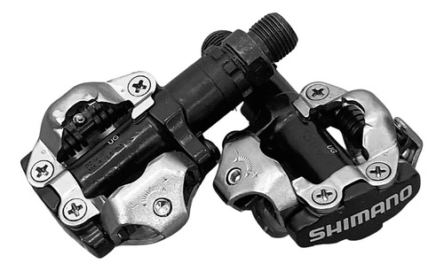 Pedales Bicicleta Shimano M520 Spd Clip Contacto Con Placas