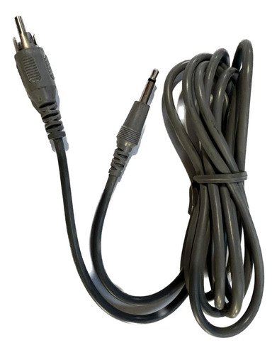 Cable Rca X 1 A Pluj 3,5 Mm Gris 2 Metros