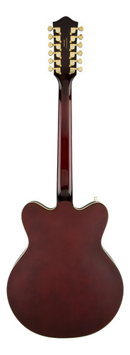 Guitarra electromagnética de cuerdas Gretsch G5422g-12 de cuerpo hueco