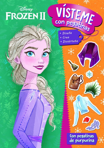 Frozen 2 Visteme Con Pegatinas - Disney