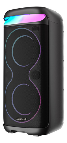 Parlante Bluetooth Karaoke Champion 6,5x2 Micrófono Master-g