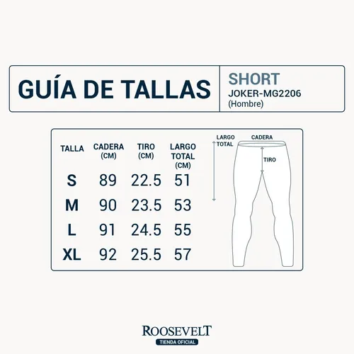 Tallas de short hombre new arrivals