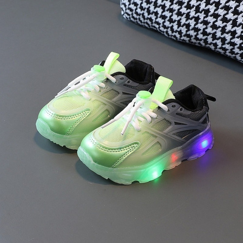 Zapatos Casuales Con Iluminación Luminosa Para Niños