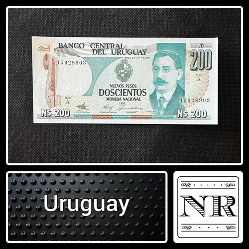 Uruguay - 200 Pesos - Año 1986 - P #66