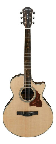 Guitarra acústica Ibanez AE205JR para diestros open pore natural open pore