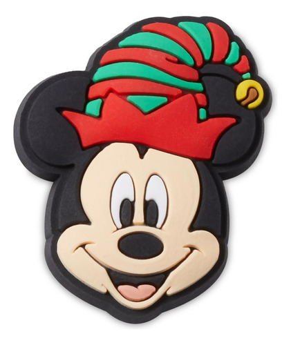 Jibbitz Mickey De Natal  Unico - Tamanho Un
