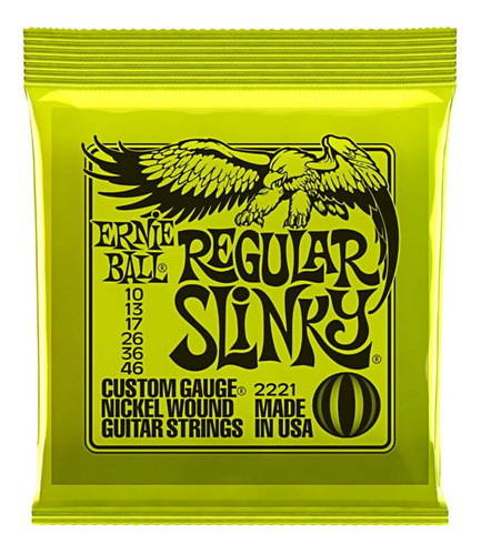 Encordado Eléctrica Ernie Ball Slinky Regular .010