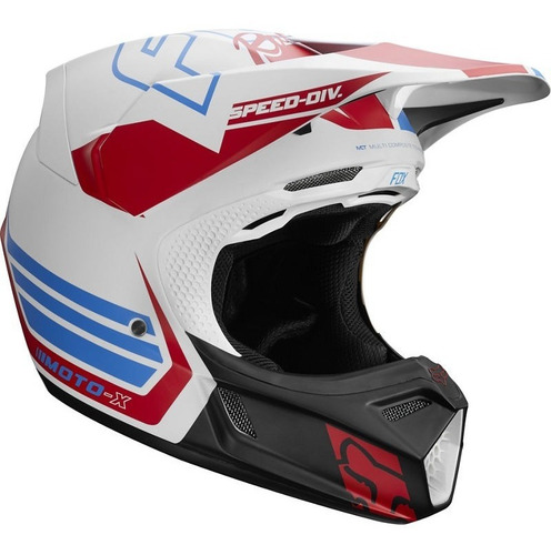 Imagen 7 de 9 de Casco Fox V3 Edicion Limitada Rwt Motocross #20858-574