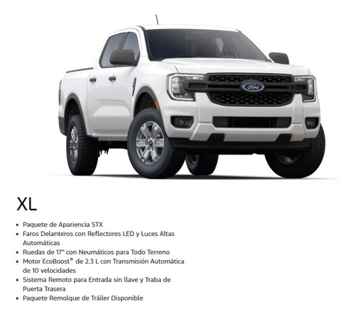 Ford Ranger 2.0 Cd 4X2 Xl 170Cv