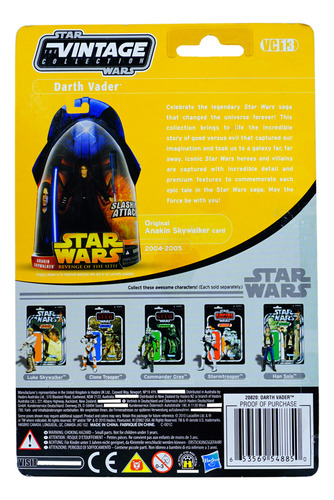 Star Wars Vintage Revenge Sith Anakin Darth Vader Deta Msi