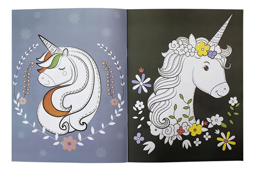 Meu Livro de Colorir NEON: Unicórnio, de (Ilustrado(es) por) BAP Educare Pvt.. Editorial Brasileitura em português, 2021