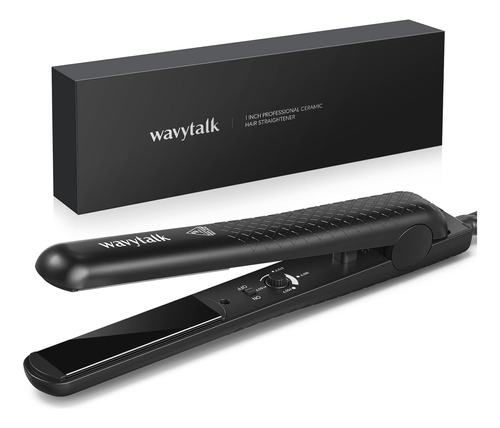 Wavytalk Plancha Plana De Ceramica De 1 Pulgada Para Cabello