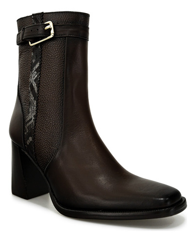 Botin Mujer Cuadra F30tsni Novillo