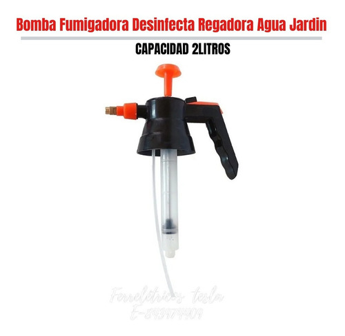 Bomba Fumigadora Aspersor Desinfecta Regadora