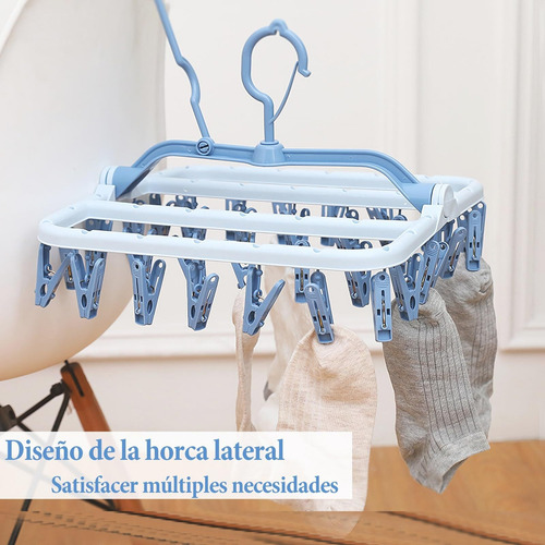 Portátil Plegables Plástico Estante De Secado Para Colgar