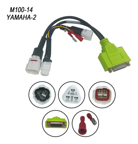 Conector De Cable De Diagnóstico Jdiag Obd2 Para Yamaha-2-3p