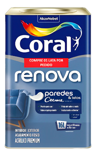 Tinta Anti Mofo Lavavel Coral Renova Parede 16 Litros Banco