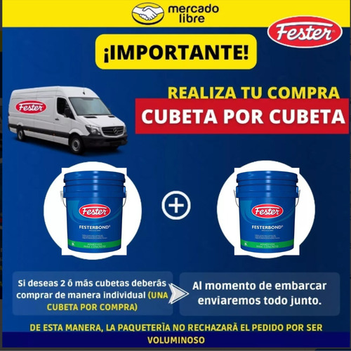 Festerbond 19l Adhesivo Para Concretos Y Morteros