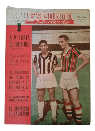 Revista Esporte Ilustrado Botafogo Flu N°723 Fev 1952  147