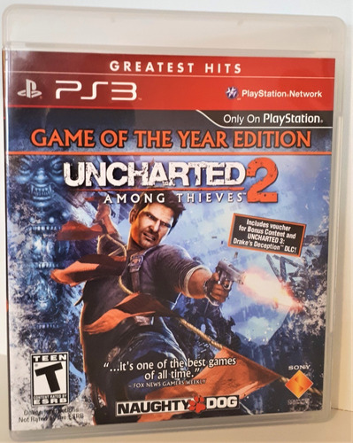 Ps3 Uncharted 2 Among Thieves / Juego Físico Playstation 3