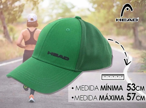 Imagen 2 de 8 de Gorra Head Cap Original Deportiva Urbana Hombre Mujer Visera