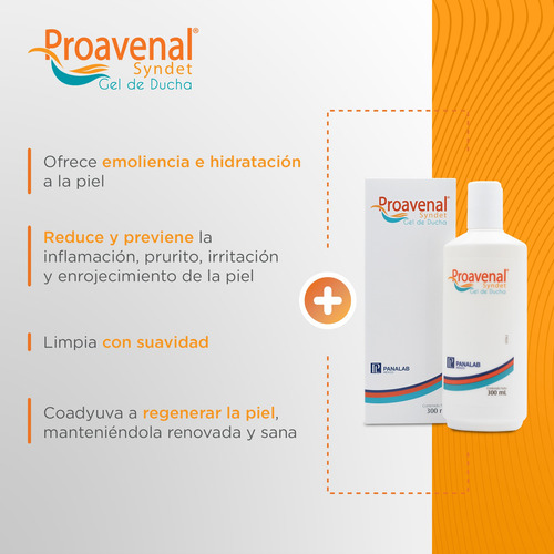 Proavenal Syndet Gel De Ducha Cuidado Corporal 300ml