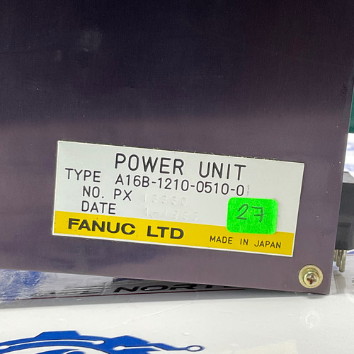 Fanuc A16b-1210-0510-0 Fuente De Poder 27 (Usado)
