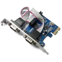Comprar 2 Puertos Rs-232 Com Serial Port Pci-e Pci Express Tarjeta A
