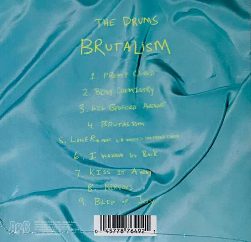 The Drums - Brutalism Cd Nuevo