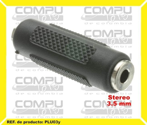 Unión Hembra Audio 3.5 Stereo Ref: Plu03y Computoys Sas