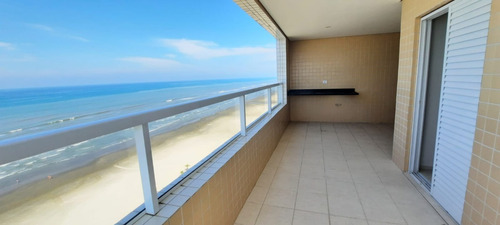 Imagem 5 de 14 de Apartamento 3 Dormitórios- Frente Mar- Parcela Direto -aml26
