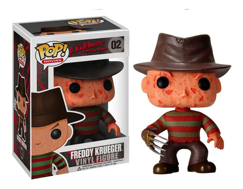 Muñeco Funko Pop Freddy Krueger 02 Pesadilla En Elm Street
