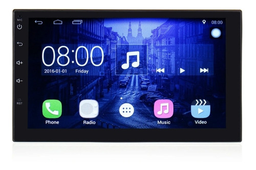 Auto Radio Android 2 Din 7 Pulgadas Full Touch Hd Wifi 