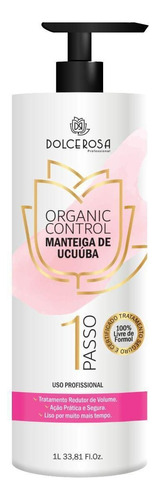 Progressiva Sem Formol Organic Control Dolce Rosa 1l