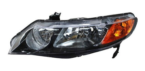 Faro Honda Civic No Hibrido 4 Puertas 2006-2011