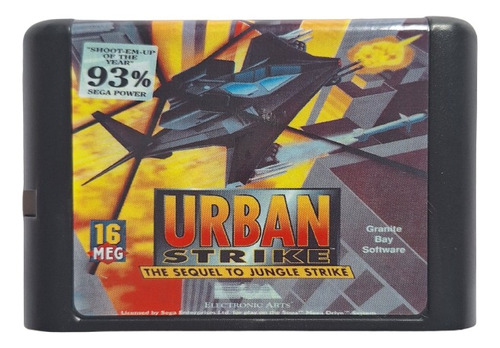 Urban Strike Jungle Sega Mega Drive Genesis Tectoy Novo