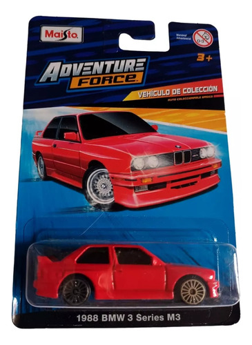 Maisto 1988 Bmw 3 Series  M3 Aventure Force En Blister