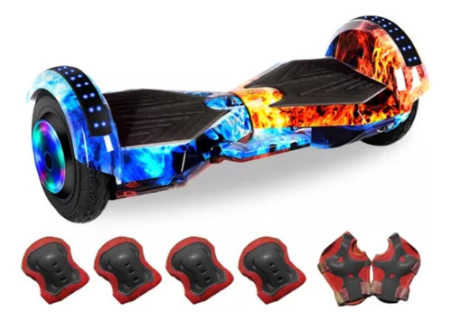 Scooter Hoverboard Electrica De Equilibrio 7 Pulgadas Color Azul