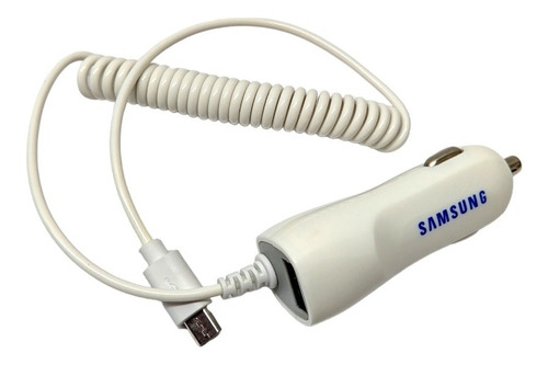 Cargador De Carro Samsung 2.1 Amp Con Cable Micro Usb 