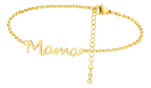 Pulsera Del Día De La Madre Pulsera Con Dijes Para Oro