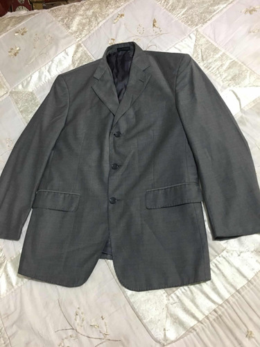 Giorgio Armani Traje Para Caballero Talla 50 Color Gris