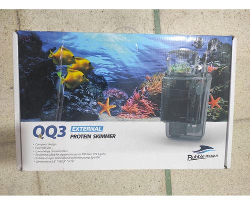 Bubble Magus Qq3 Skimmer Mochila 300l Marino Acuario