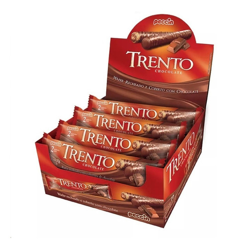Chocolate Trento 32g Caixa C/16 - Escolha O Sabor - Atacado