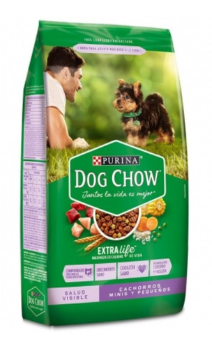 Dog Chow Cachorros Minis Y Pequeños 17 Kg