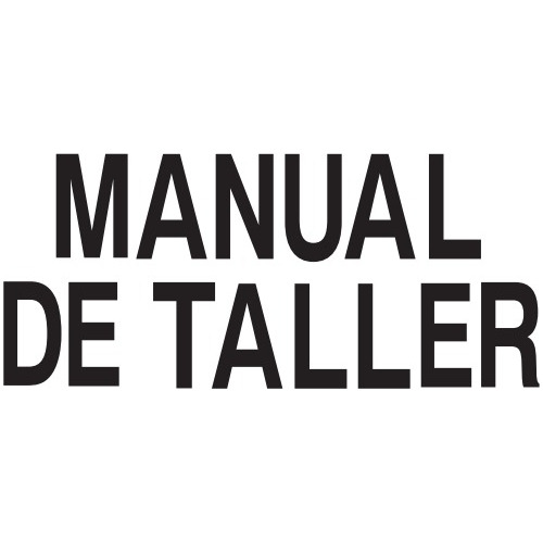 Man De Taller Ct 90 1977-79 / Ct 110 1980-82