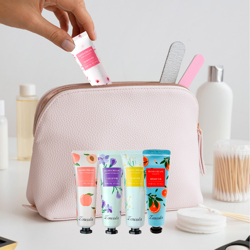 Set 5 Cremas Para Manos Suaves Combo A De Bolsillo Hidratante Reparadora Aroma De Frutas