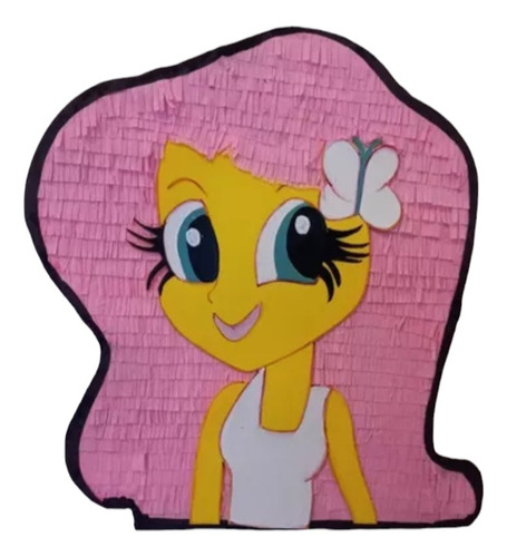 Piñata Equestria Flutershy Pony Amarilla